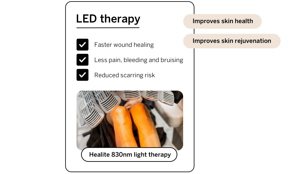 Healite LED light therapy